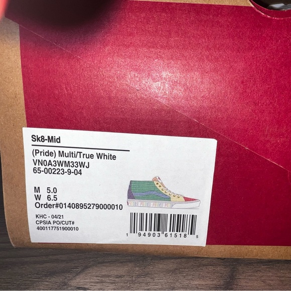 Vans Sk8-Mid multi color - Picture 4 of 5